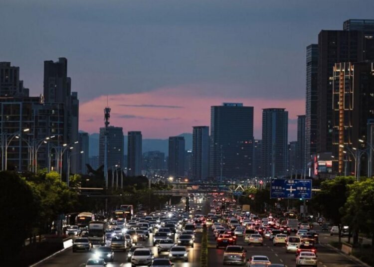 Veículos a combustão na China
