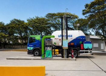 Estação de biometano da Ultragaz em Paulínia