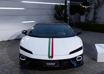 Lamborghini Temerario Tricolore em destaque