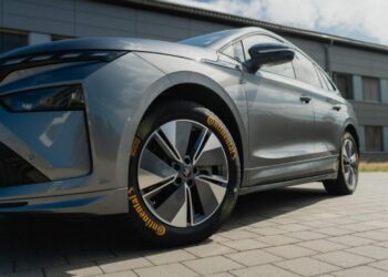 Pneu experimental da Continental com materiais reciclados