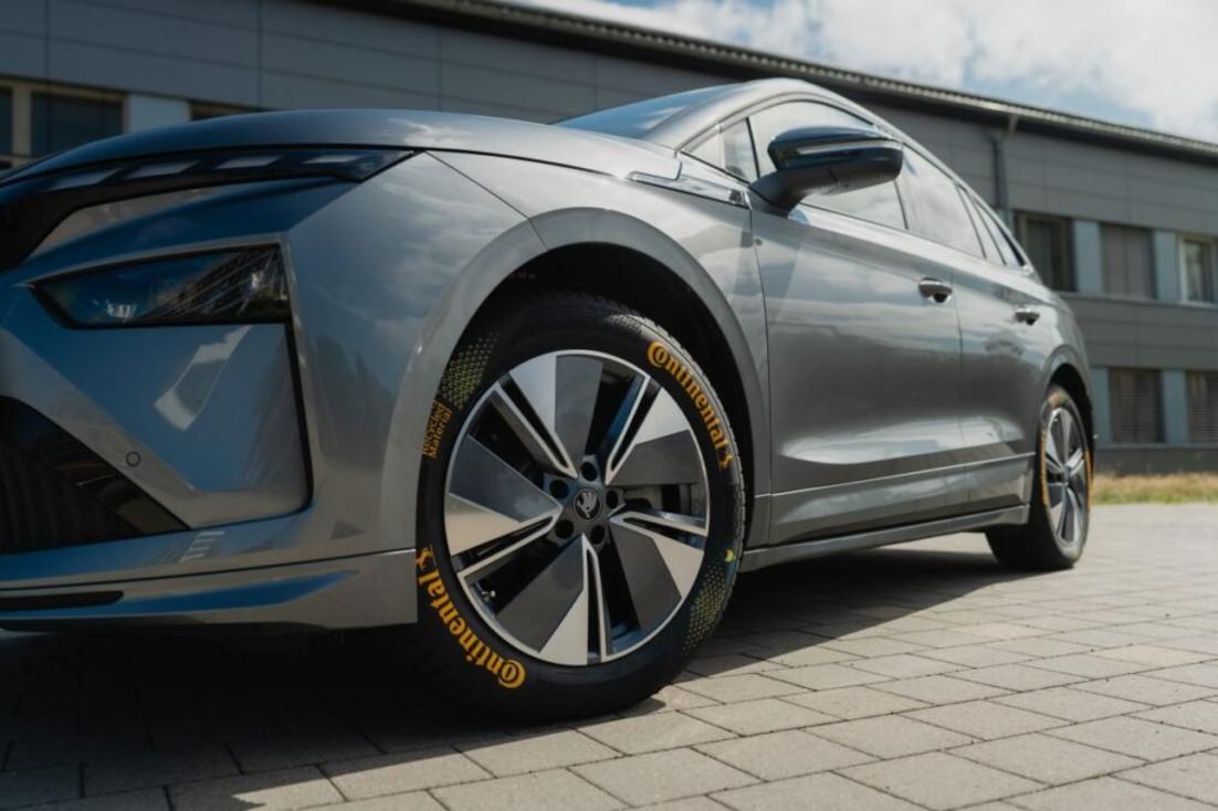Pneu experimental da Continental com materiais reciclados