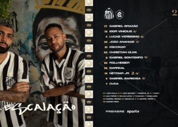 Santos Futebol Clube em ação
