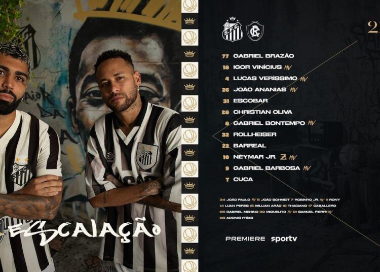 Santos Futebol Clube em ação
