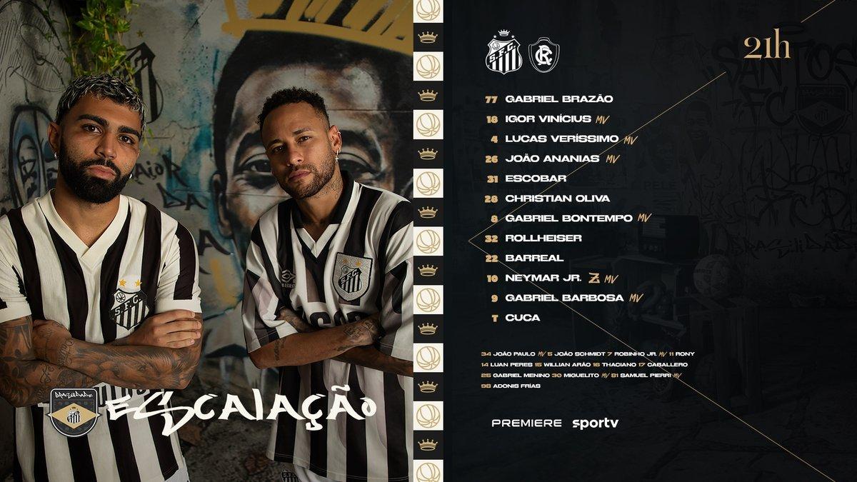 Santos Futebol Clube em ação