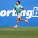 Jogadores do Palmeiras em treinamento