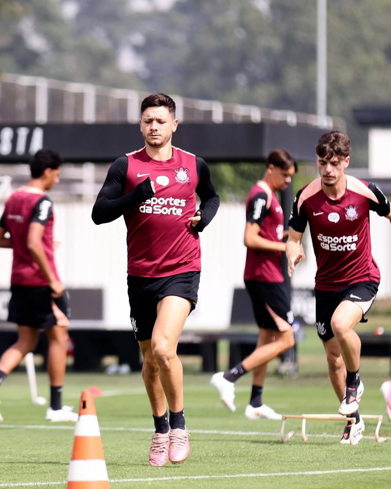 Treinos do Corinthians para a Copa do Brasil