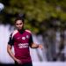Dieguinho durante treinamento no Corinthians