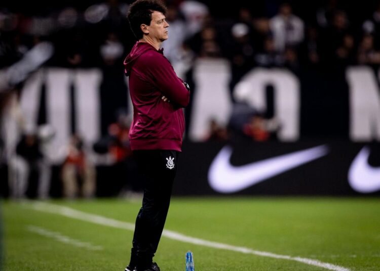 Fernando Diniz em coletiva