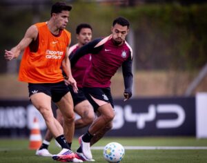 Corinthians inicia treinamento visando duelo contra Bragantino