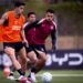 Treino do Corinthians no CT Dr. Joaquim Grava