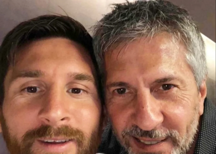 Jorge Messi em evento.