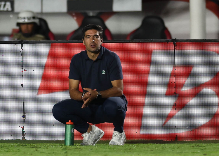 Abel Ferreira no comando do Palmeiras
