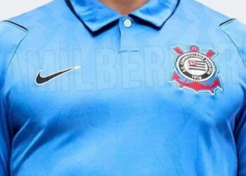 Nova camisa azul do Corinthians