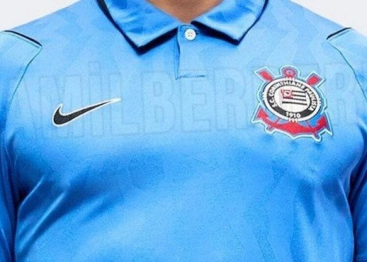Nova camisa azul do Corinthians