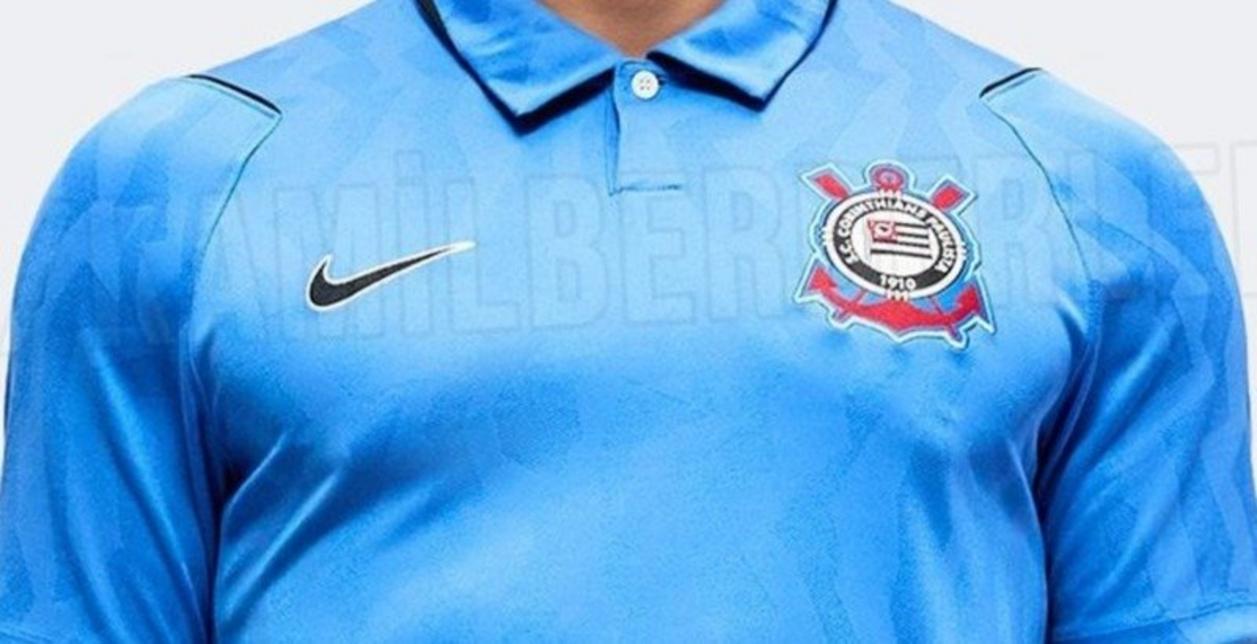 Nova camisa azul do Corinthians