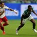 Jhon Arias em ação pelo Palmeiras