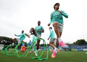 Treino do Palmeiras