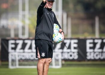 Corinthians no treino