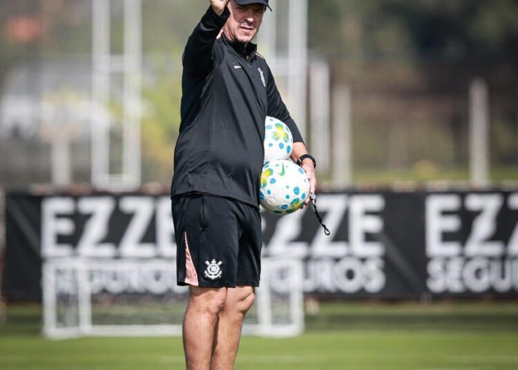 Corinthians no treino