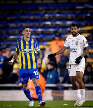 Corinthians e Rosario Central encerram jogo sem gols