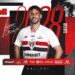 Calleri com a camisa do São Paulo