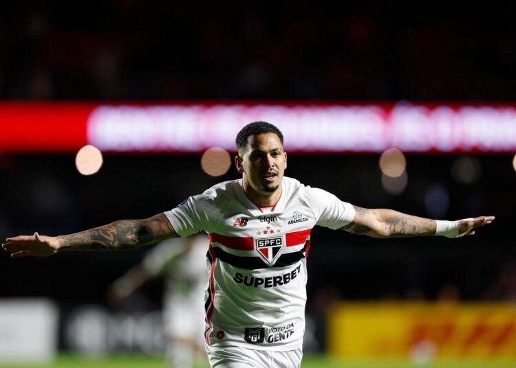 Torcida do São Paulo no Morumbi durante jogo decisivo