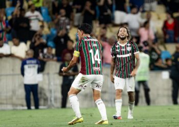 Imagens da partida entre Fluminense e Palmeiras