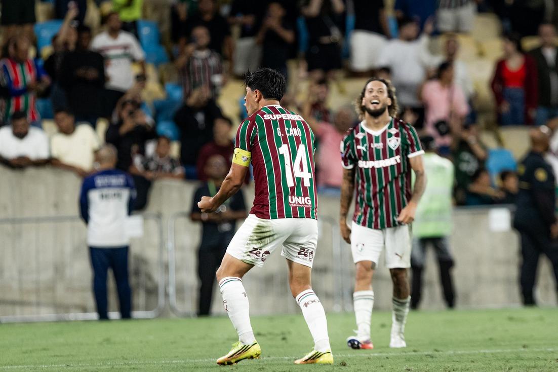Imagens da partida entre Fluminense e Palmeiras
