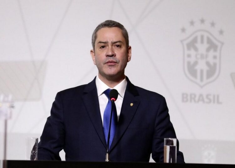 Rogério Caboclo em evento oficial