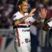 São Paulo comemora a vitória sobre o Bolívar