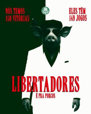 Palmeiras provoca Corinthians após vitória na Libertadores