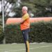 Jogadores do São Paulo em treinamento