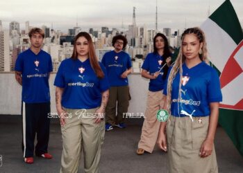 Nova camisa azul do Palmeiras