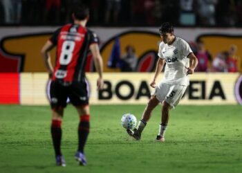 Nahuel Ferraresi em ação pelo São Paulo