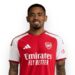 Gabriel Jesus jogando pelo Arsenal
