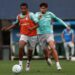 Jogadores do Palmeiras em treino