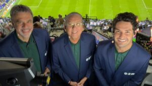 Galvão Bueno comenta sobre narrar a Copa de 2030