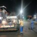Continua recuperação do asfalto na rua Antônio Fernandes Leite, principal área comercial do Rosolém