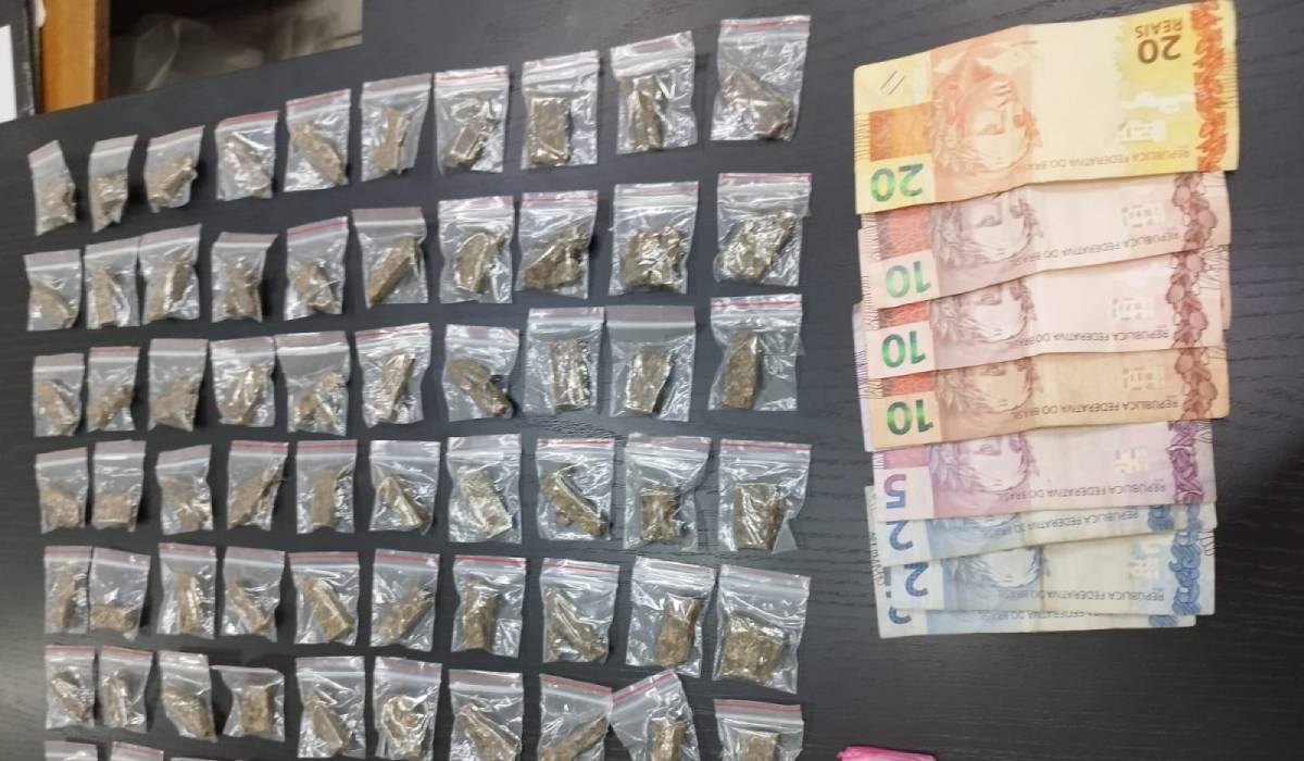 apreensão de cocaína