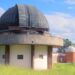 programação para observação do eclipse lunar parcial pelo Observatório Jean Nicolini com telescópios