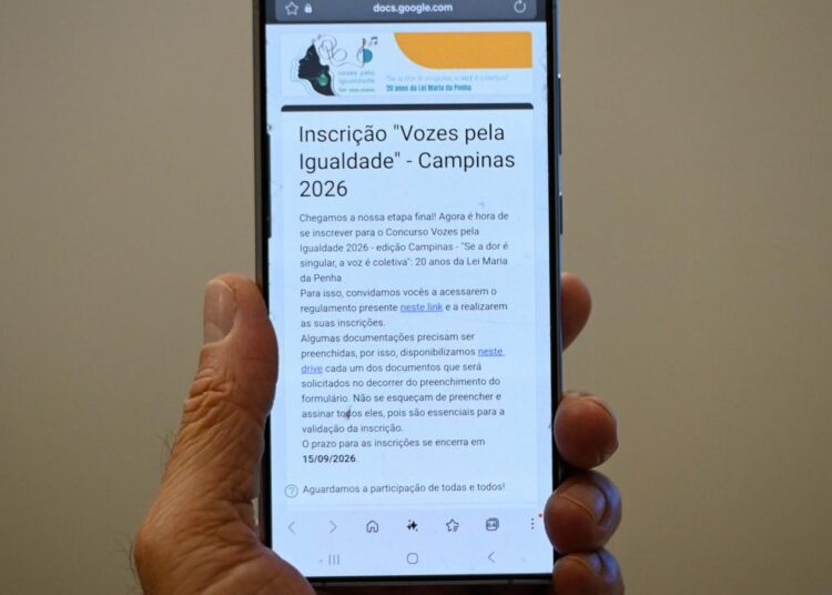Formulário facilita inscrição de alunos no concurso musical do Vozes