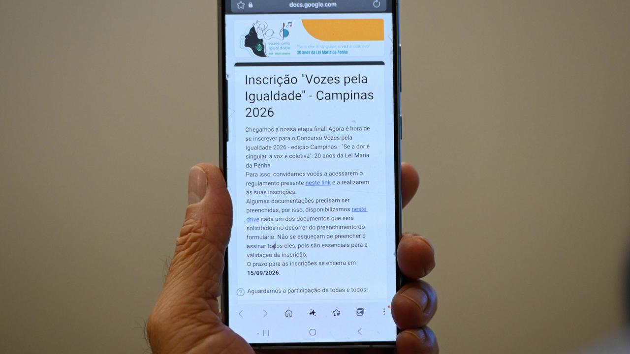 Formulário facilita inscrição de alunos no concurso musical do Vozes