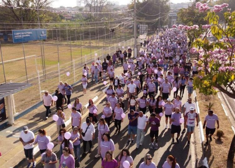 Hortolândia terá caminhada neste domingo (30/08) pelo fim da violência contra a mulher