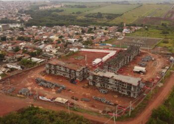 Moradia popular: Unidades habitacionais no Jardim Amanda estão 30% concluídas