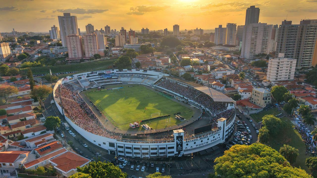 Operação de trânsito organizada pela Emdec no entorno do estádio Moisés Lucarelli para o jogo Ponte Preta x Avaí