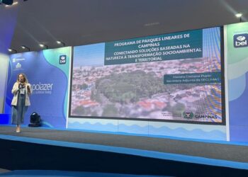 Marcela Pupin apresenta proposta de parques lineares integrando natureza e lazer