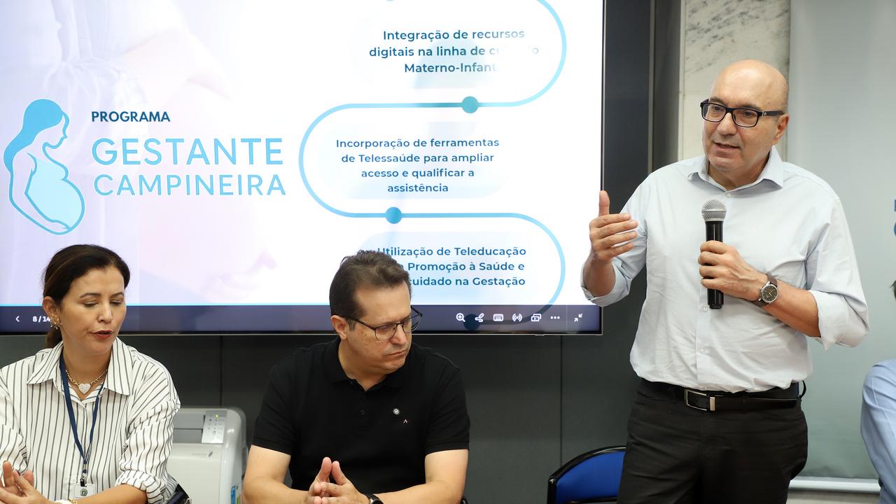 Prefeito Dário Saadi lança programa com curso online e teleorientação para gestantes