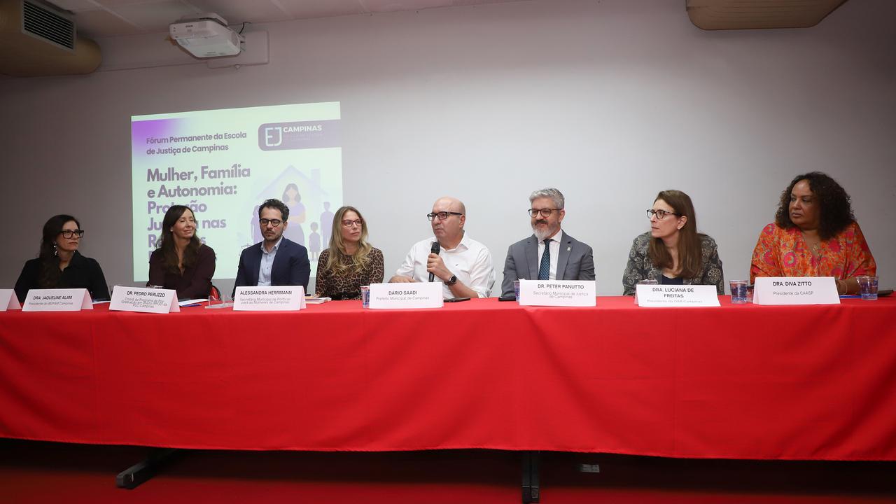 Evento durante todo o dia com debates sobre autonomia, proteção e direitos das mulheres nas relações familiares