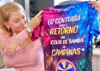 A secretária de Cultura e Turismo, Alexandra Caprioli em evento sobre Carnaval