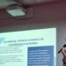 Secretária municipal de Urbanismo destacando a participação da sociedade no novo Código